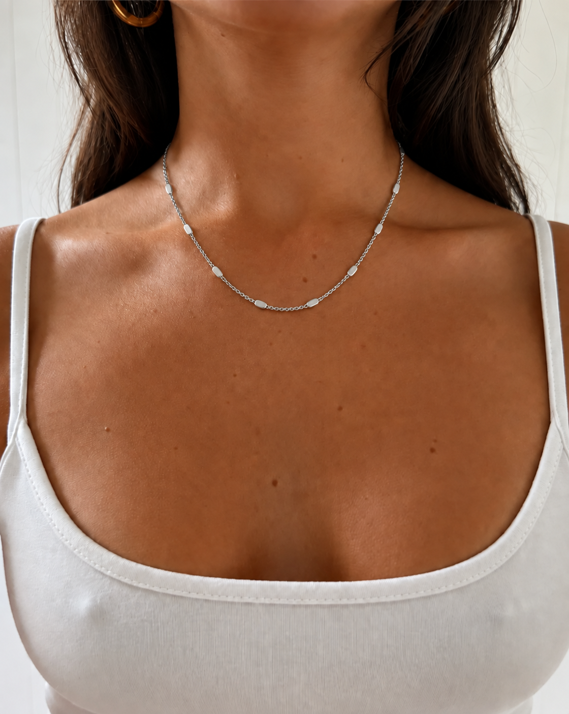 Lina Necklace - Silver