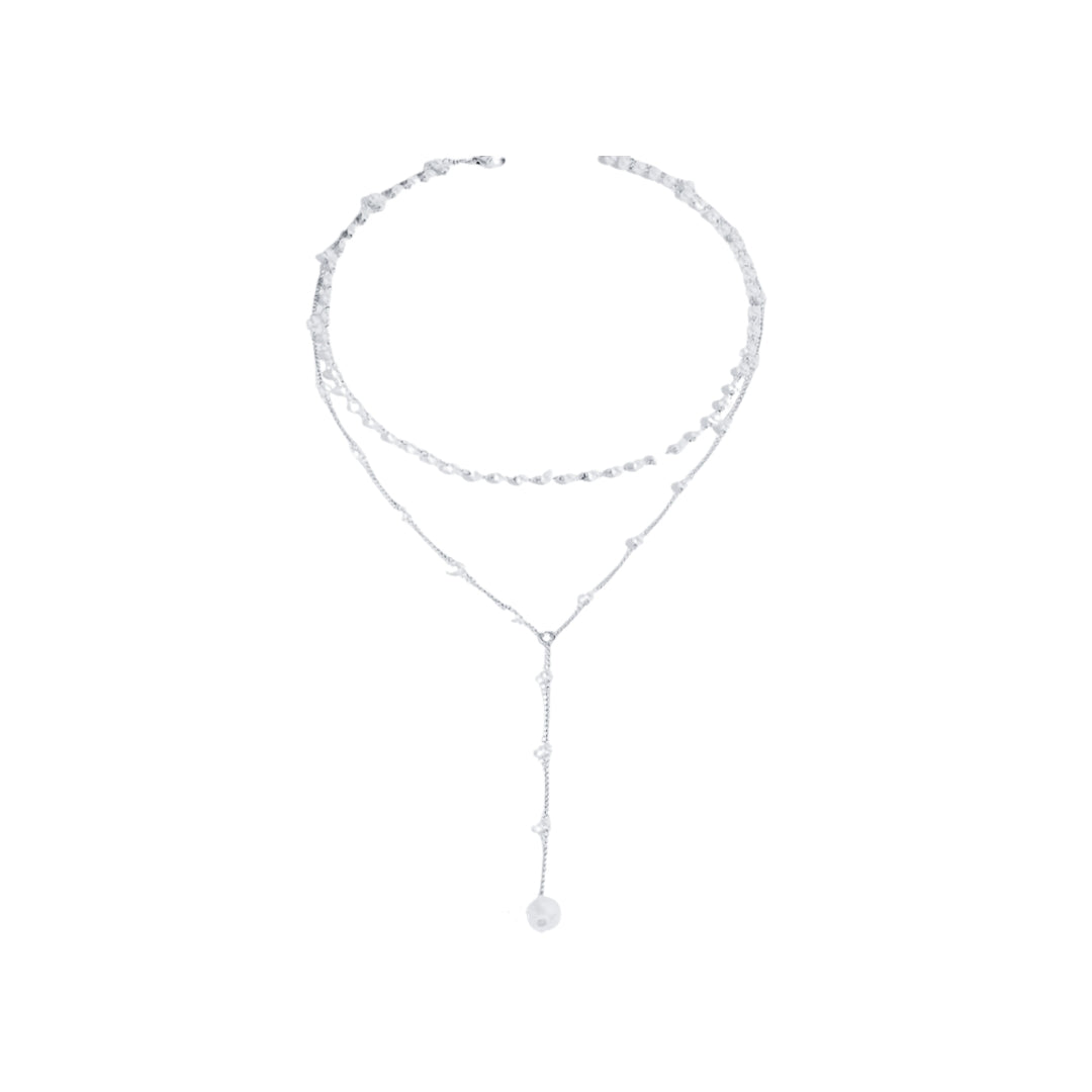 Kiana Necklace - Silver