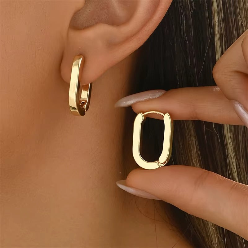 Niva Oorbellen - Goud