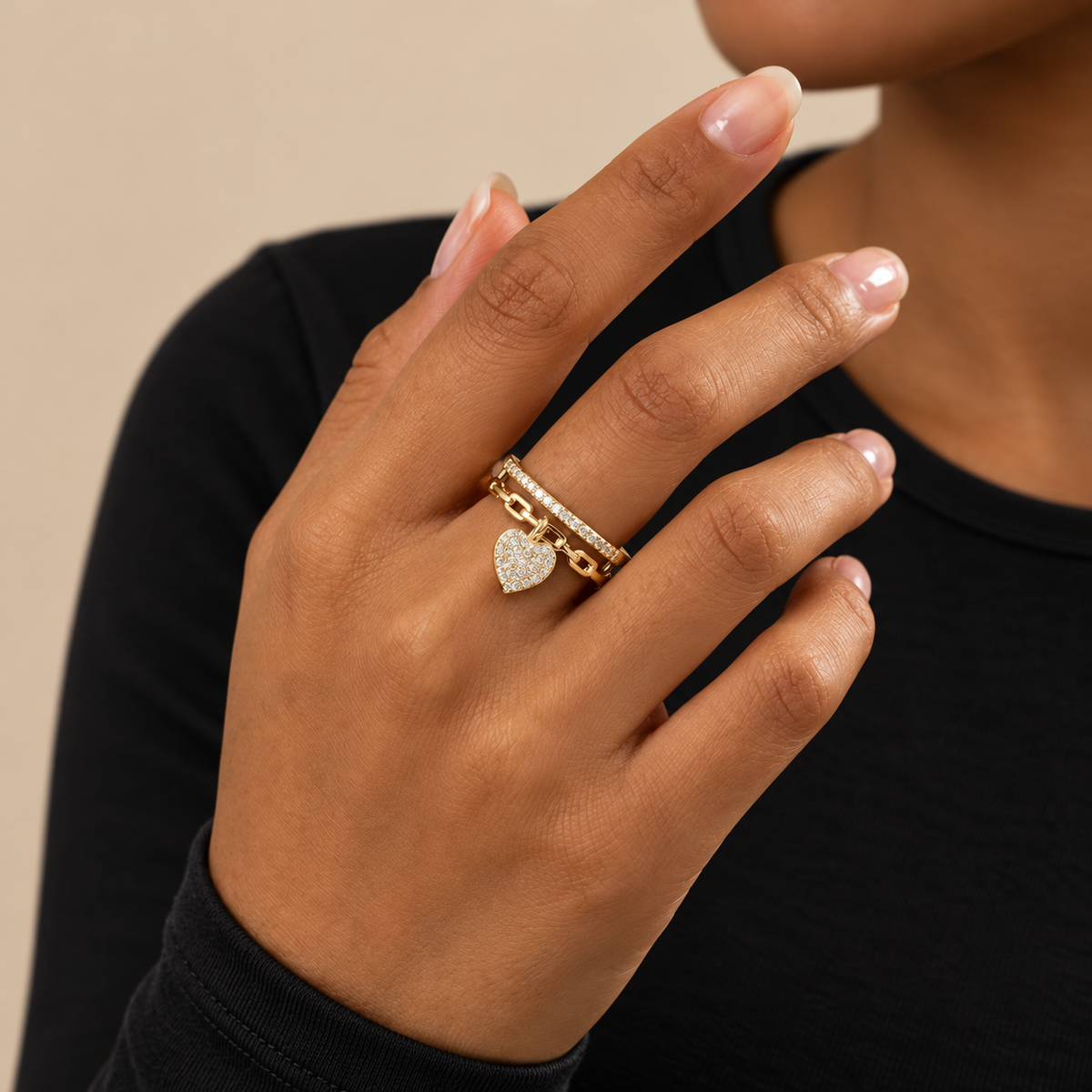Emiliana Ring - Guld