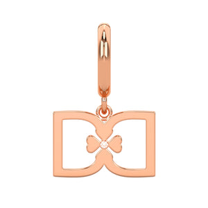 DD Hoops - Rose Gold