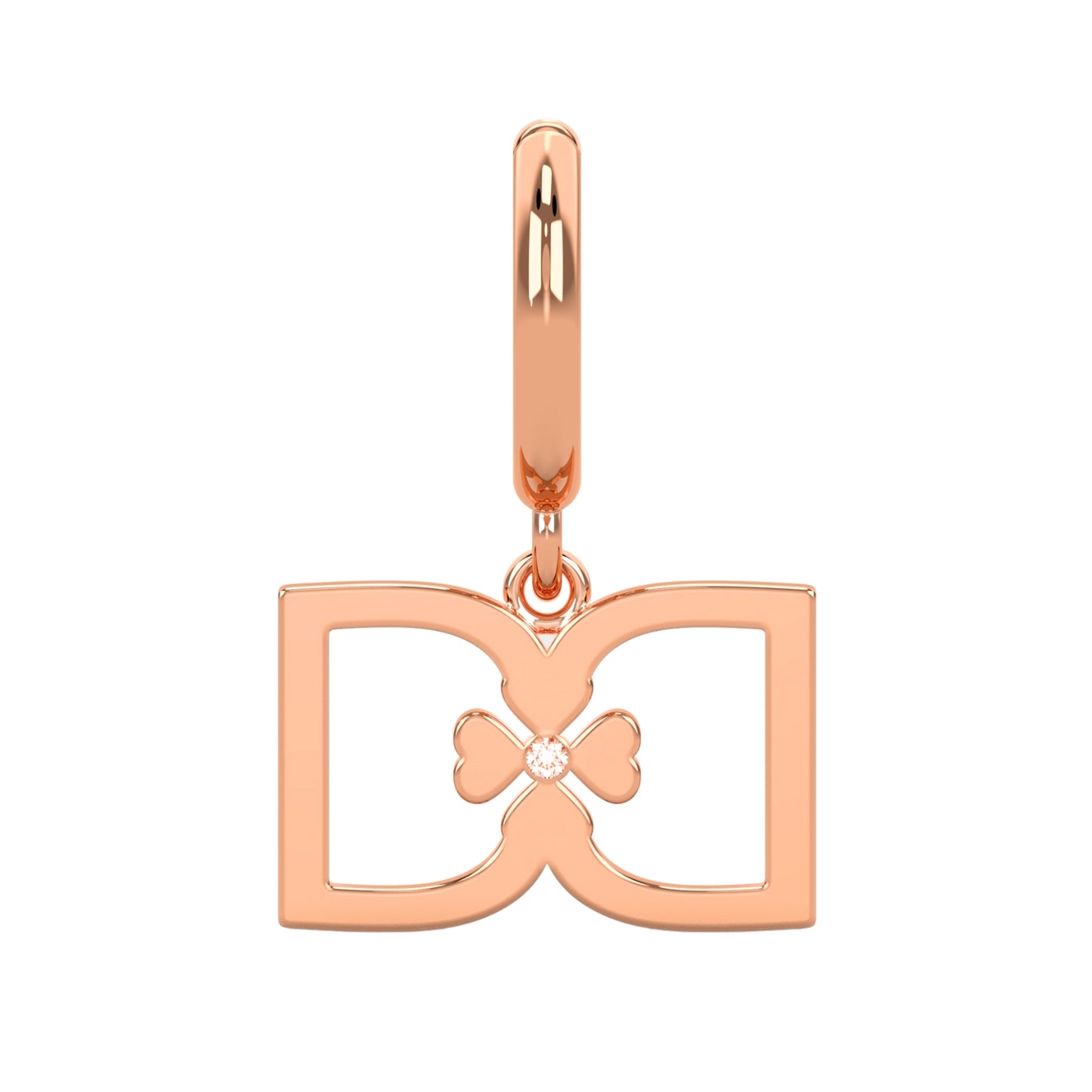 DD Hoops - Rose Gold