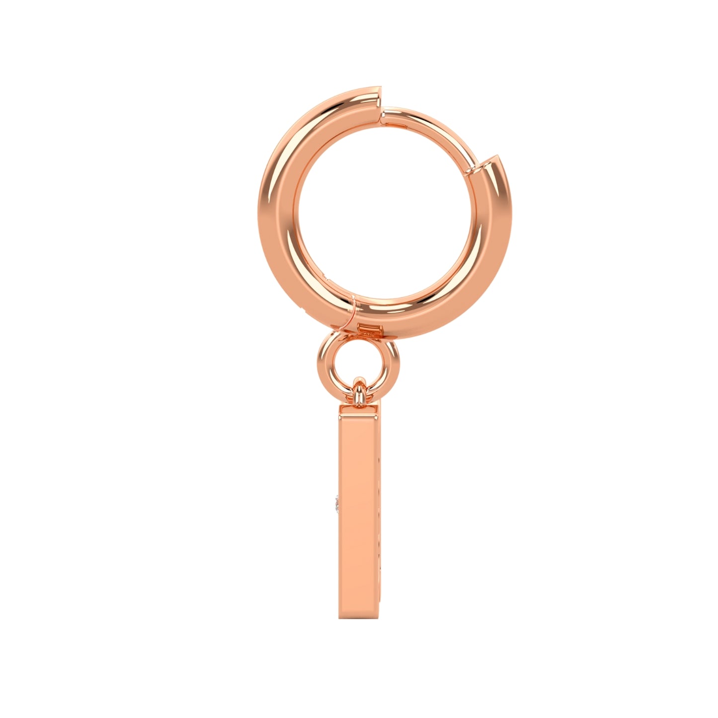 DD Hoops - Rose Gold