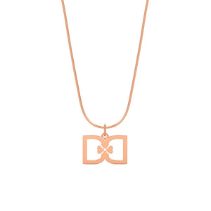 DD Necklace - Rose Gold