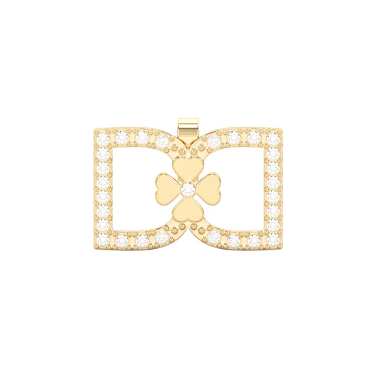 DD Oorbellen met Diamanten - Goud