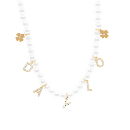 Pearl Necklace - Gold