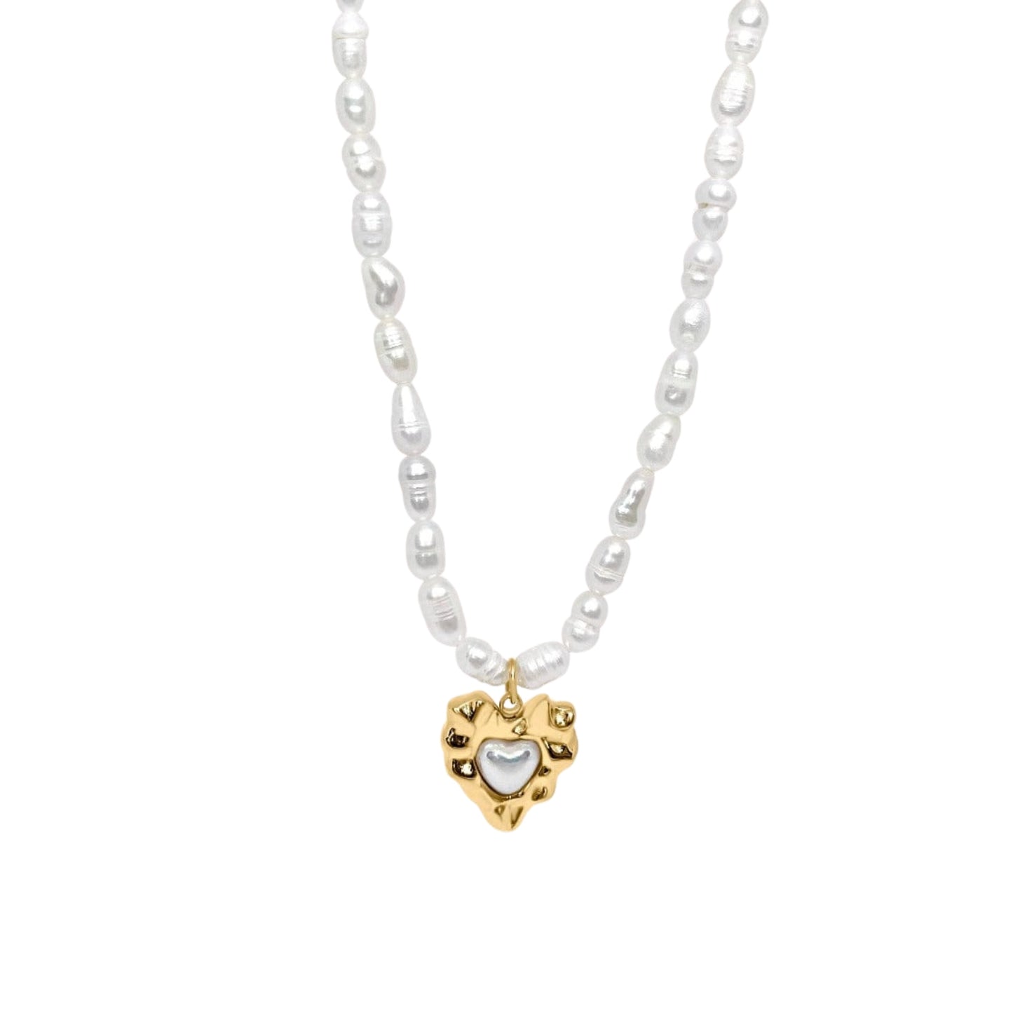 Purple Necklace - Gold