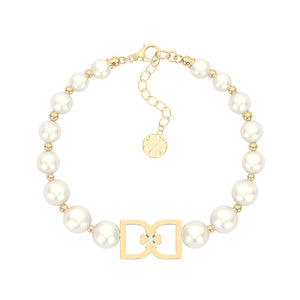 DD Pearl Bracelet - Gold