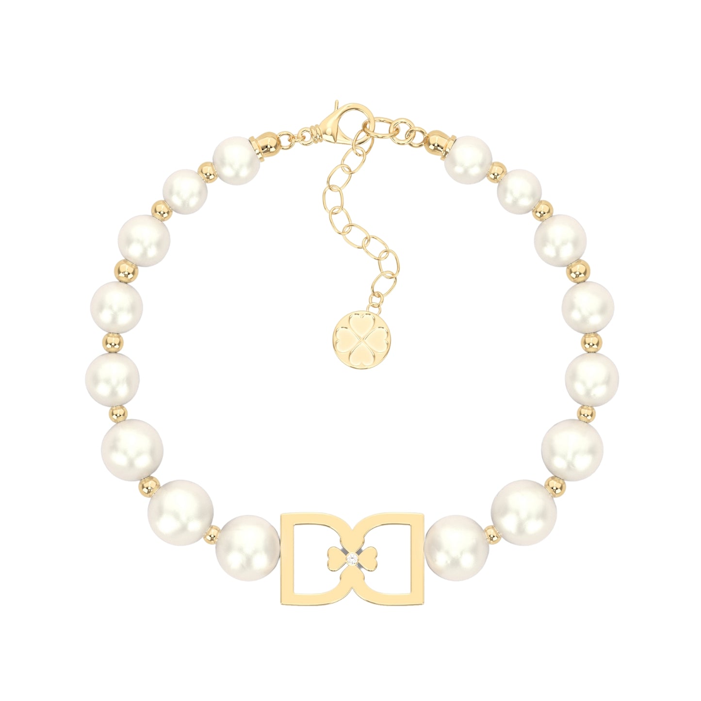 DD Pearl Bracelet - Gold