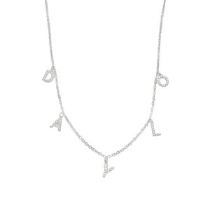 Diamond Necklace - Silver