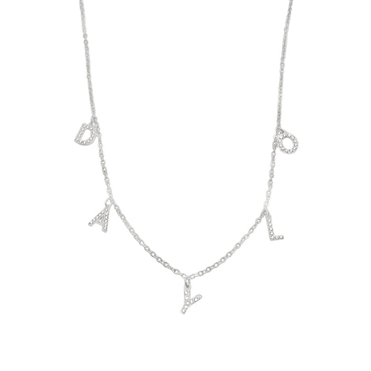 Diamond Necklace - Silver