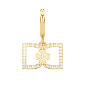 DD Hoops Diamond - Gold