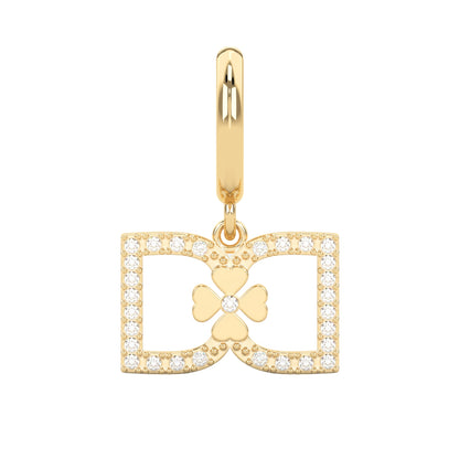 DD Hoops Diamond - Gold