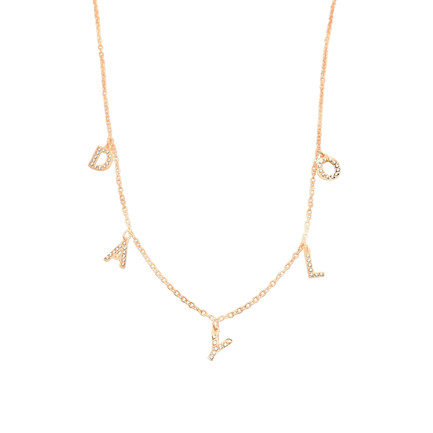 Diamant Halskette - Roségold