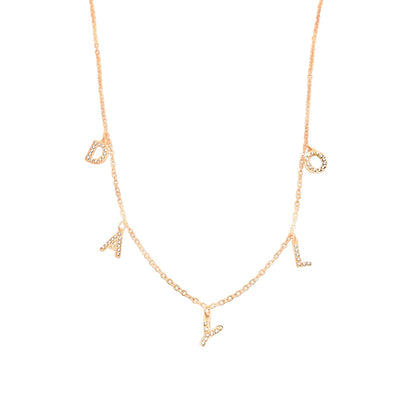 Diamant Halskette - Roségold