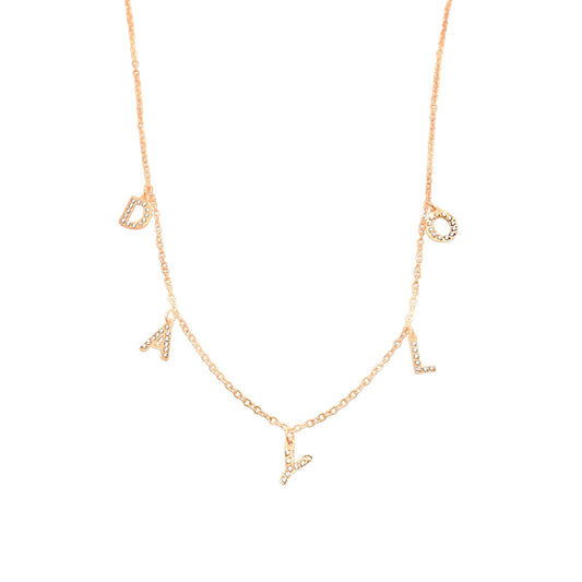 Diamond Necklace - Rose Gold