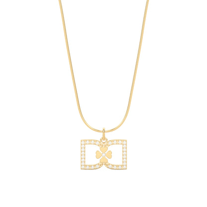 DD Halskette Diamanten - Gold