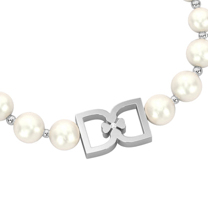 DD Pearl Bracelet - Silver