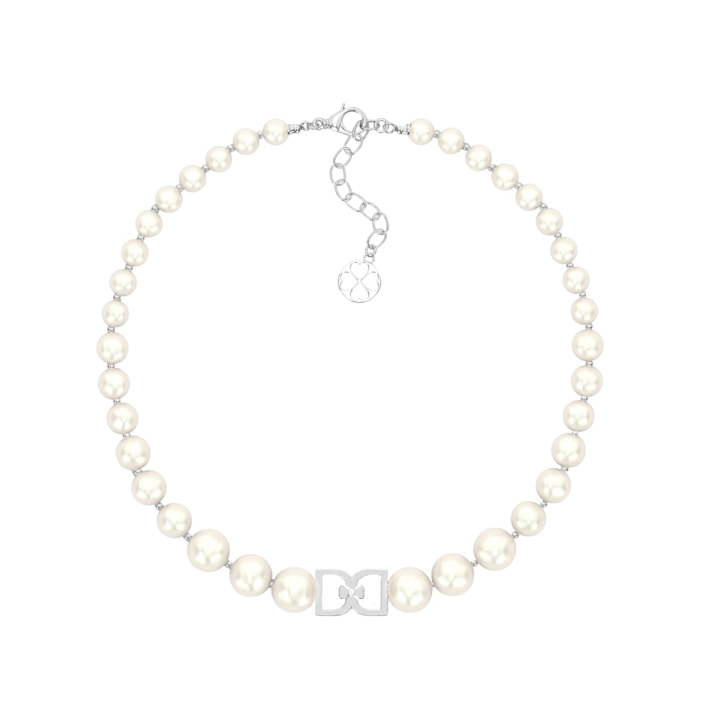 DD Pearl Choker - Silver