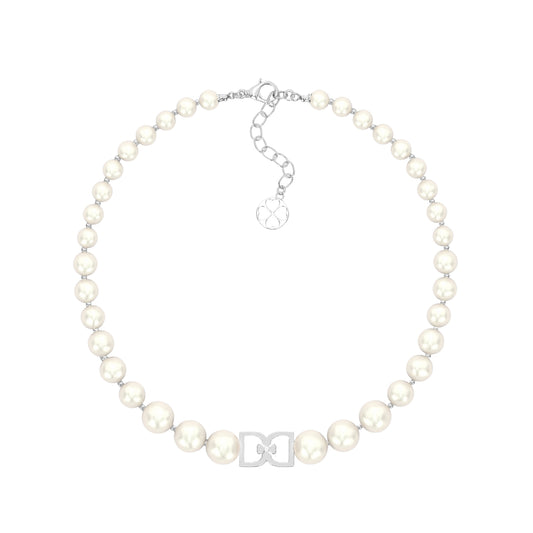 DD Pearl Choker - Silver