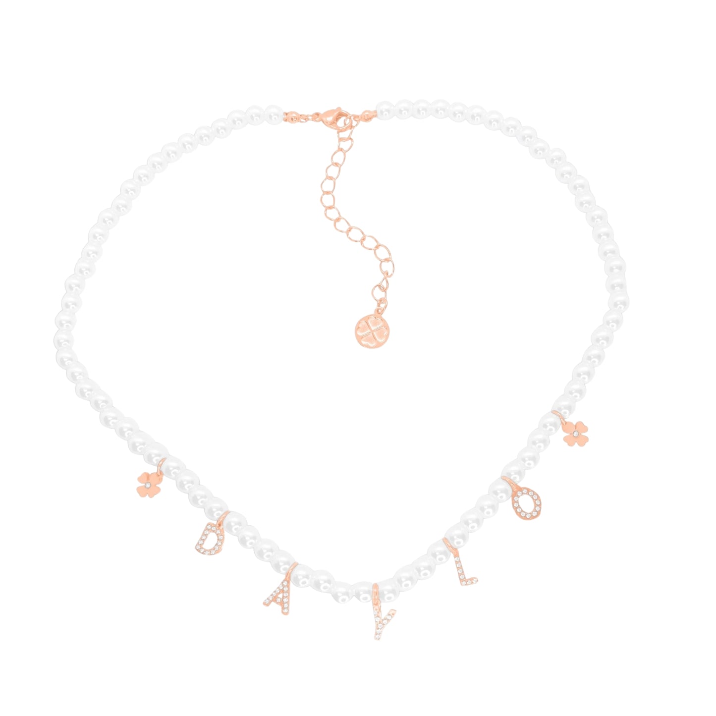Pearl Necklace - Rose Gold