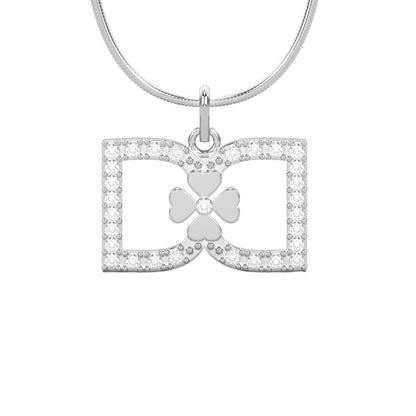 DD Halsband Diamanter - Silver