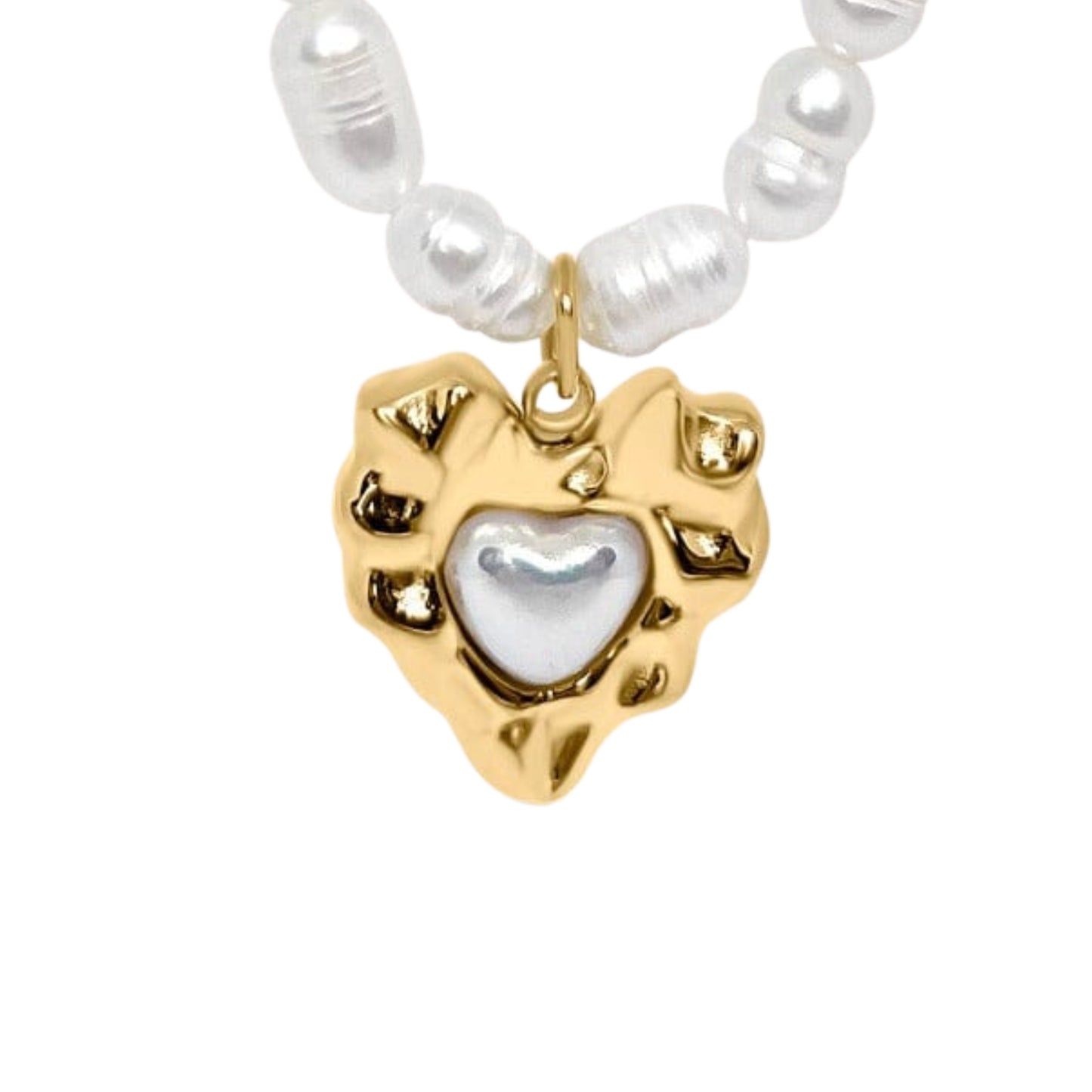 Purple Necklace - Gold