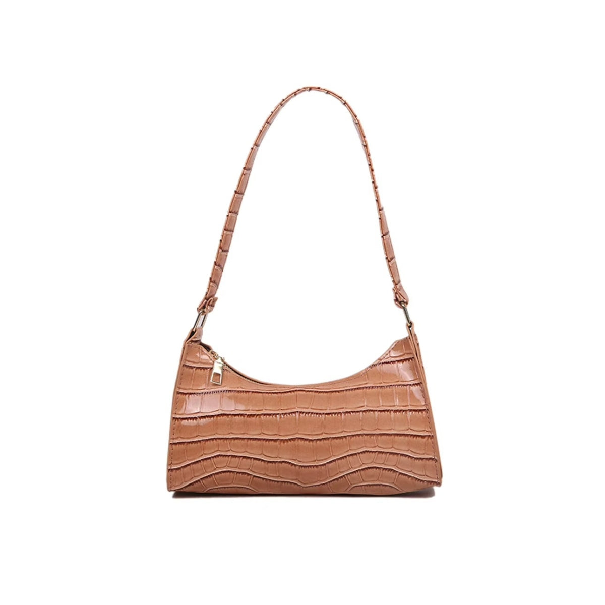 Nira Tasche - Karamellbraunes Leder