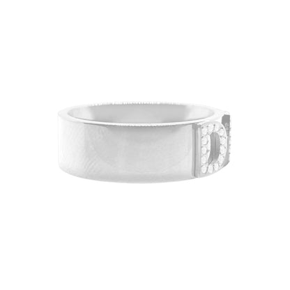 Signature Diamond Ring - Silver