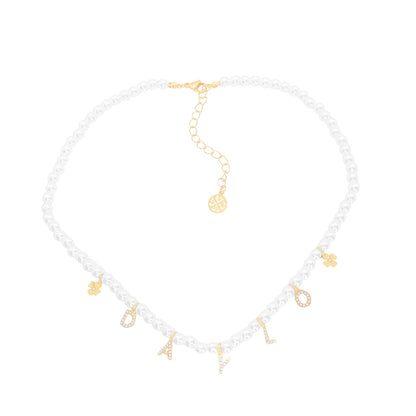 Pearl Necklace - Gold