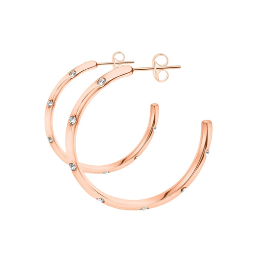 Nova Earrings - Rose Gold