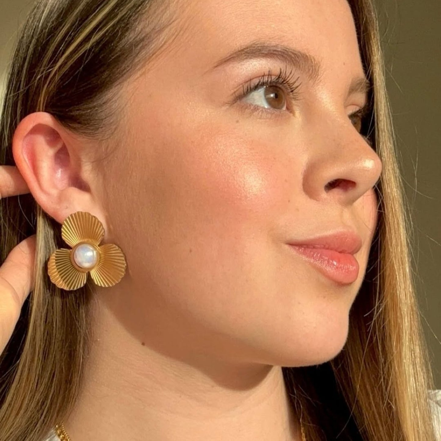 Ivy Earrings - Gold