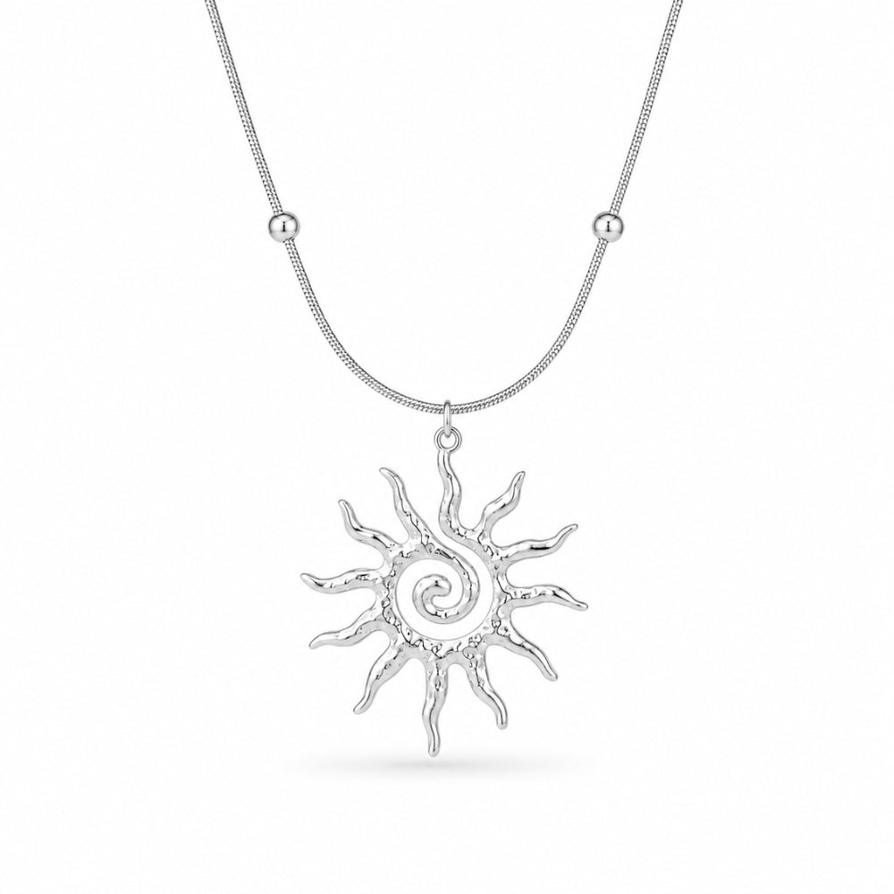 Ayla Sol Halsband - Silver