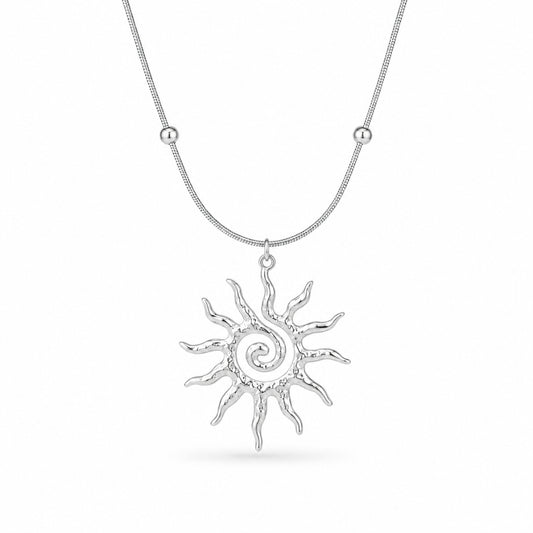 Ayla Sol Halsband - Silver