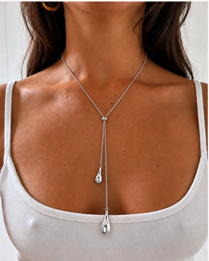 Livia Drophalsband – Silver