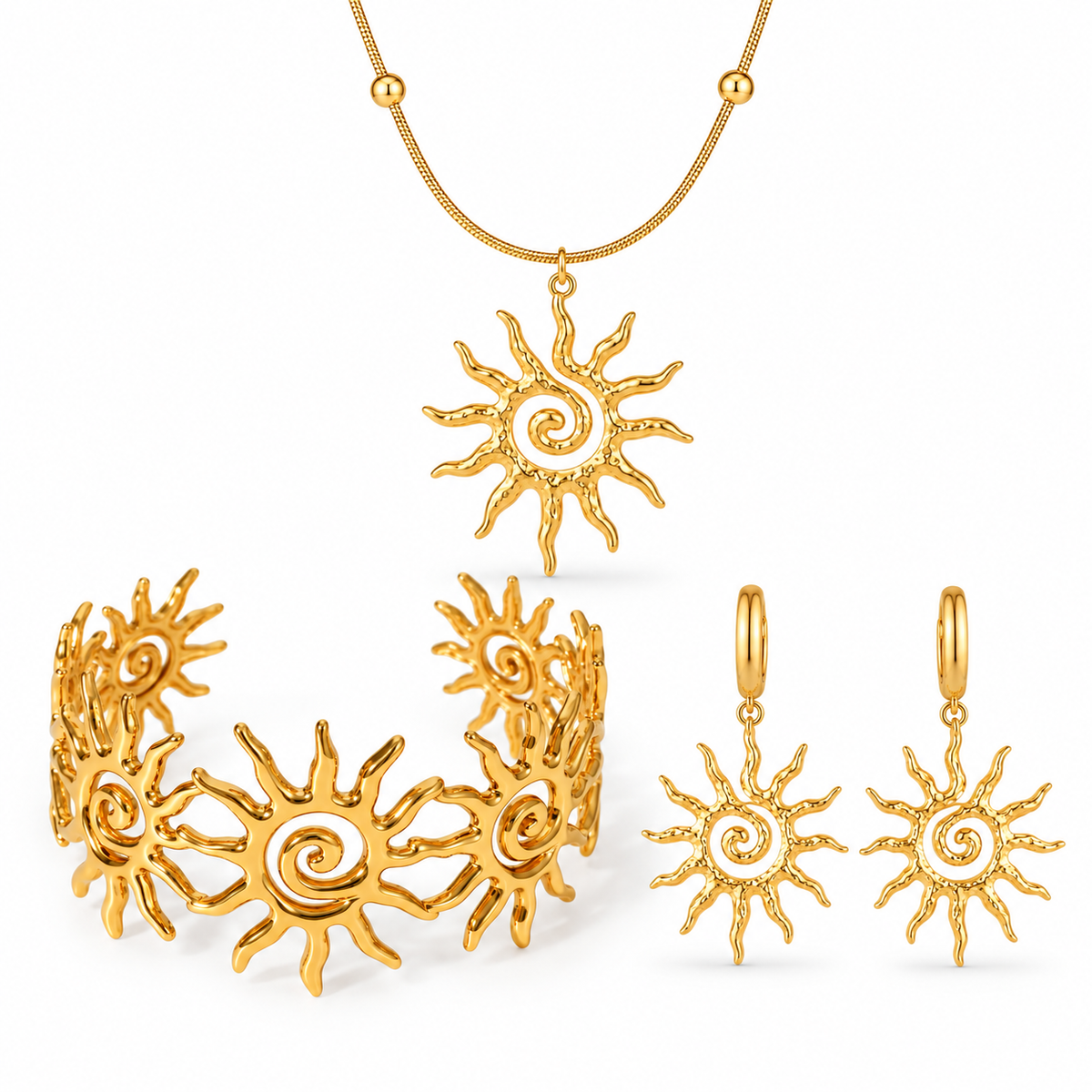 Ayla Sol Set – Guld