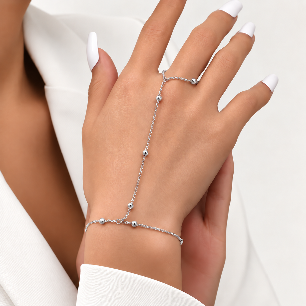 Naya Armband-ring - Silver