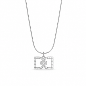 DD Halsband Diamanter - Silver