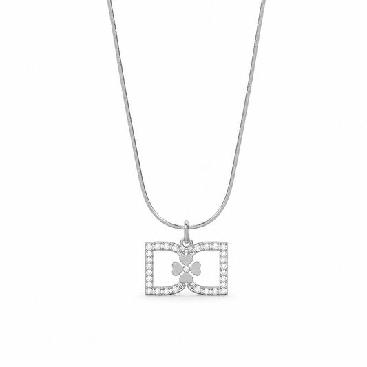 DD Halsband Diamanter - Silver
