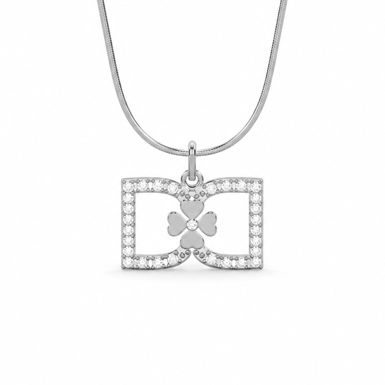 DD Halsband Diamanter - Silver
