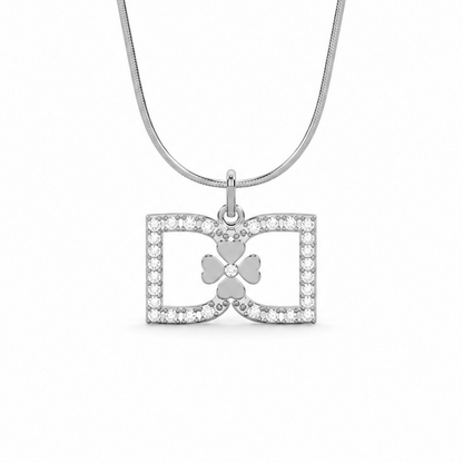 DD Halsband Diamanter - Silver