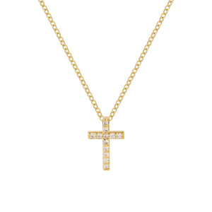 Cross Necklace - Gold