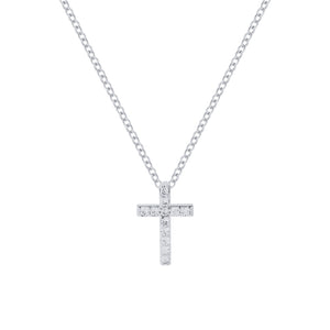 Cross Necklace - Silver