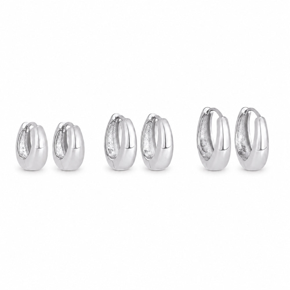 DAYLO Hoops Set – Silver