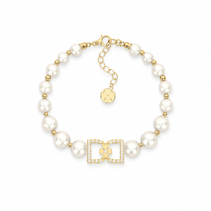 DD Armband Diamanter - Guld