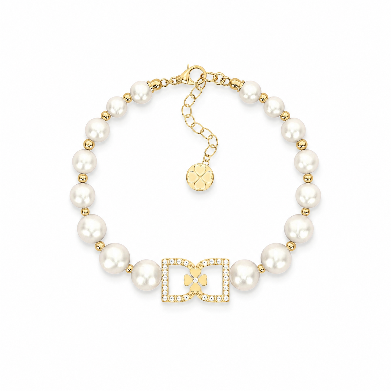 DD Armband Diamanter - Guld