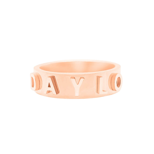 Signature Ring - Rose Gold