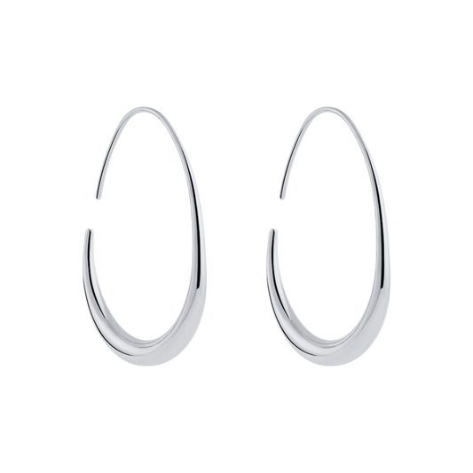 Drop Earrings - Silver