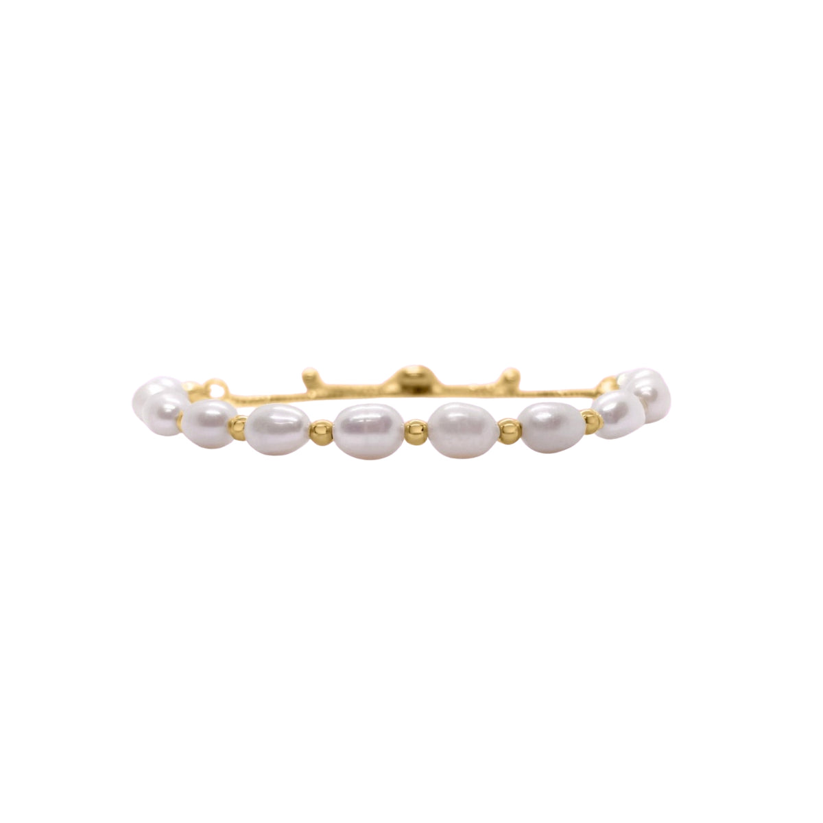 Zoey Pearlarmband - Guld