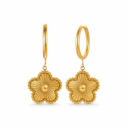 Evelia Bloom Creolen - Gold